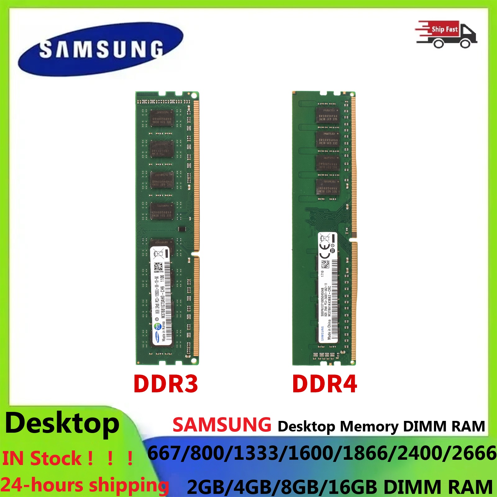 Ddr4 3200Mhz - RAM Desktop SAMSUNG DIMM Memori DDR3