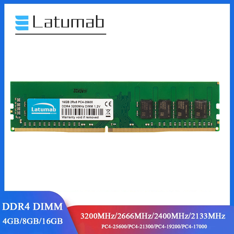 Ddr4 3200Mhz - Latumab RAM DDR4 Desktop Memoria 2666