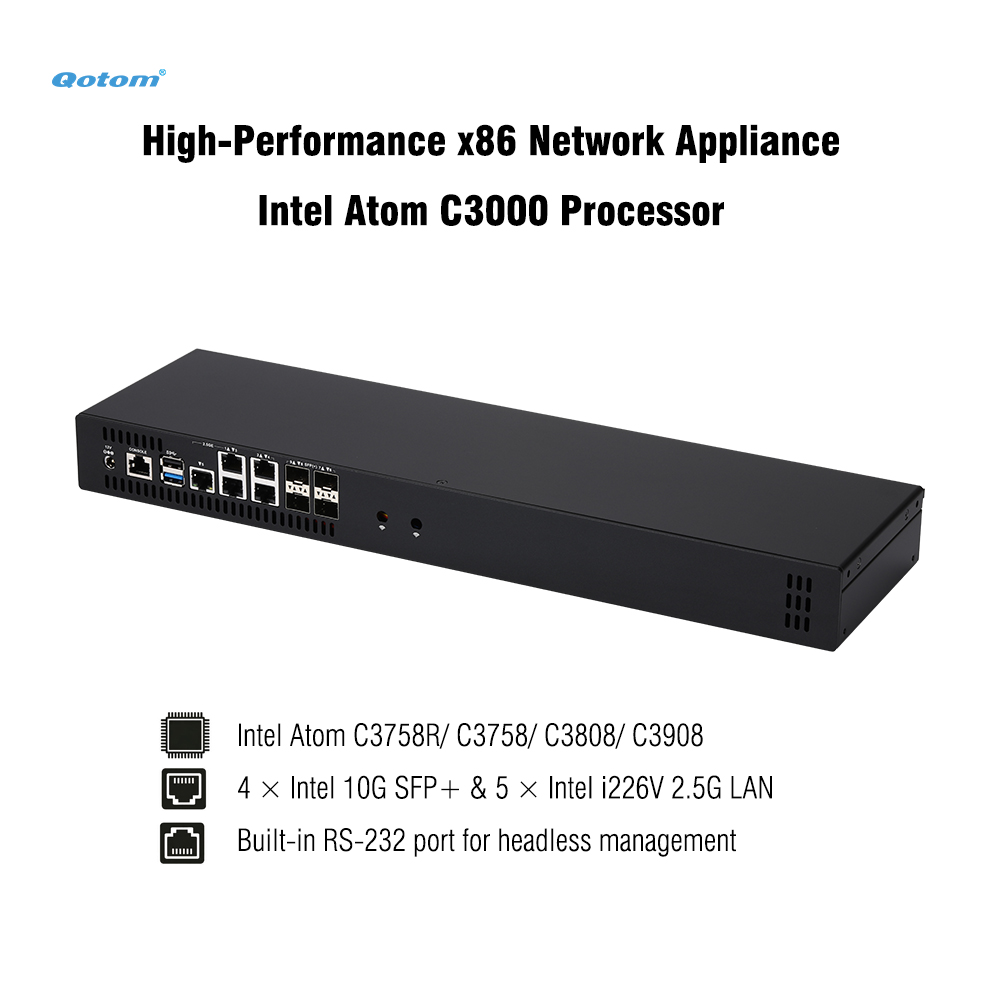 Q20300G9 1U Rack - CPU Atom C3 - Ddr4 Desktop Ram ulasan dan harga